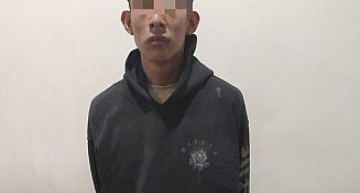 Elementos de seguridad pública detienen a masculino por resistencia de particulares, lesiones dolosas y delitos contra la salud