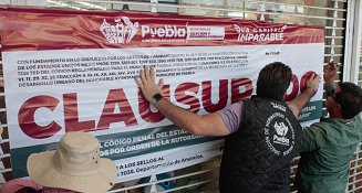Clausura Ayuntamiento de Puebla 26 negocios en mayo por incumplir normas municipales