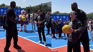 Shaquille O’Neal deja huella en Ecatepec con donación a niños