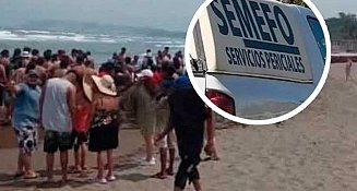 Tragedia en Playa "La Mancha": Adolescente de Tlaxcala muere por corriente marina