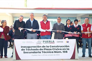 Puebla construye más de mil aulas en dos años para combatir rezago educativo