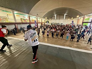 Gran convocatoria en Ixtacuixtla para el segundo ensayo de "Boxeando por la Paz"