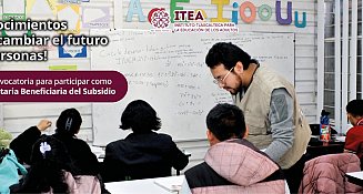 ¡Conviértete en voluntario del ITEA y ayuda a reducir el rezago educativo!