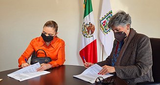 Ayuntamiento de San Pedro Cholula firmó un convenio para apoyar a la Comunidad Migrante