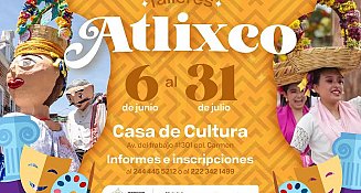 Atlixco impulsa el arte con talleres gratuitos para toda la comunidad