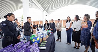 Reactiva Lupita Cuautle Torres el programa “Escuela sin Violencia” en San Andrés Cholula