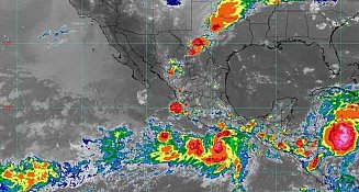 Depresión tropical Diez-E genera lluvias intensas en el sur de México y Tlaxcala 