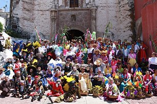 Atlixco celebra el Convite del Huey Atlixcayotl con más de 500 danzantes