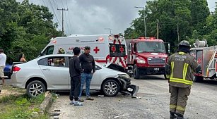 Grave accidente en Cancún cierra el Arco Vial y deja varios heridos