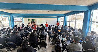 La Dirección de Prevención al Delito de Cuautlancingo imparte pláticas en escuelas del municipio 