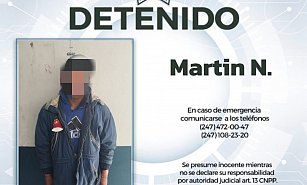 Policía de Huamantla detiene a sospechoso tras intento de robo a repartidor