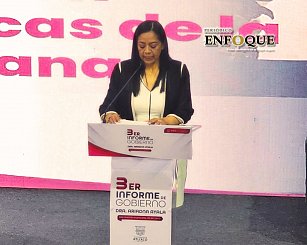 La presidenta municipal de Atlixco, Ariadna Ayala, presentó su 3er Informe de Labores, resaltando avances en seguridad, movilidad, turismo y apoyos sociales para el municipio.