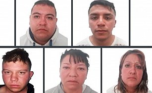 Cinco secuestradores son sentenciados a 50 años de prisión en Ixtapaluca