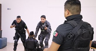 Capacitación especializada fortalece al Grupo Táctico de San Pedro Cholula