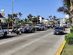 Privan de la vida a un policía vial en la Costera Miguel Alemán, Acapulco