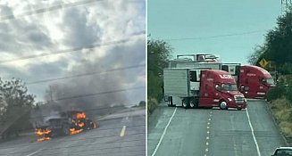 Balaceras y bloqueos en Tamaulipas: enfrentamientos en la zona norte