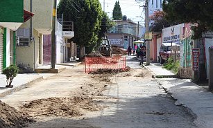 Avance histórico en San Gabriel Cuauhtla: Más de 300 metros de drenaje renovados