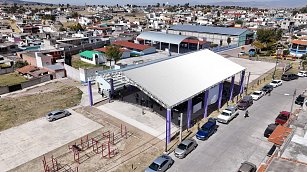 Lorena Cuéllar impulsa más de 5 mil obras públicas para mejorar Tlaxcala