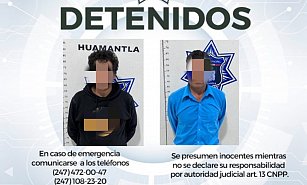 Policía Municipal de Huamantla Actúa Rápido y Detiene a Delincuentes Infraganti