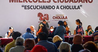 Gobierno de Cholula acerca a servidores públicos a las juntas auxiliares