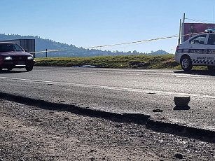 Hombre fallece atropellado en el libramiento Apizaco-Huamantla, a la altura de Santa Cruz Tlaxcala