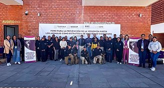 Foro en Tlaxcala une protección animal y seguridad ciudadana: ¡Conoce más!