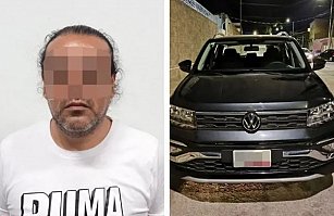 Empleado de Volkswagen Puebla detenido por asaltar tienda en la colonia Humboldt