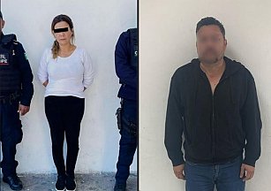 Mujer detiene a su esposo a golpes por presunta infidelidad en Guadalupe