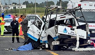 Choque mortal en carretera México-Veracruz deja 3 muertos; tráfico cerrado