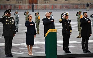 López Obrador y Sheinbaum conmemoran los devastadores terremotos del 19 de septiembre