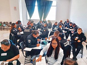 Concluye ciclo de seminarios para policías de San Andrés Cholula