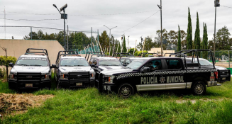 Patrullas abandonadas en deportivo de Tlaxcala: ¿Qué sucede con la seguridad pública?