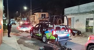 Balacera y persecución en Puebla: chofer de taxi herido en intento de asalto