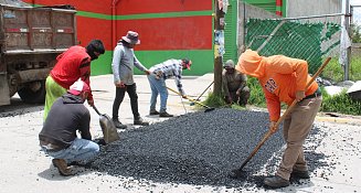 Invierte Coronango 1.9 mdp en acciones de bacheo y obras complementarias