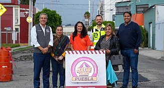Gobierno municipal intensifica labores de bacheo en Puebla capital