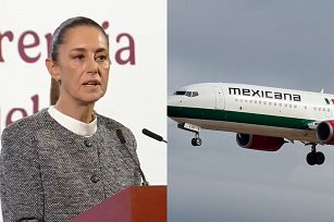 Sheinbaum garantiza compensación por cancelación de vuelos de Mexicana de Aviación