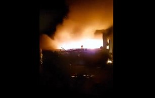 Comando armado incendia motel en Culiacán y dispara contra la fachada