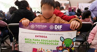 Apoyo a la educación inicial y preescolar: Becas impulsan el bienestar de las familias en Tlaxcala