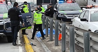 Hallan cuerpo de joven atropellado en la autopista Puebla-Orizaba este sábado