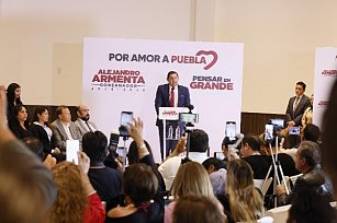 Proyecta Alejandro Armenta ejercer más de 200 mil mdp en 2025