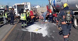 Grave accidente en la México-Puebla deja 10 heridos y caos vial en Xonacatepec