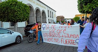 Marcha en Tlaxcala: unidas contra la violencia de género este #25N