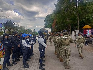 Bandas “locales” se pelean la plaza en Apizaco; confirma alcalde Rivera