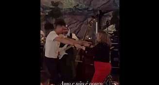 Cristiano Ronaldo celebra su 40 cumpleaños bailando con su madre