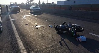 Trágico accidente en carretera México 15: motociclista pierde la vida