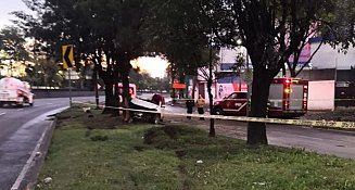 Choque fatal en Avenida 608 rumbo al Centro de CDMX afecta circulación