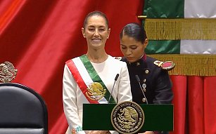 Claudia Sheinbaum rinde protesta como presidenta de México