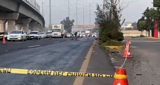 Trágico accidente en la México-Toluca: pareja muere atropellada