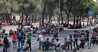CNTE bloquea Reforma y exige atención inmediata de Claudia Sheinbaum