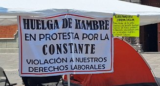 Sufre "bajón" docente en huelga de hambre, Gobernadora ignora demandas